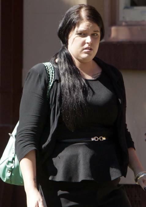 Talia Jade Van-Rysewyk, pictured outside court in 2015.