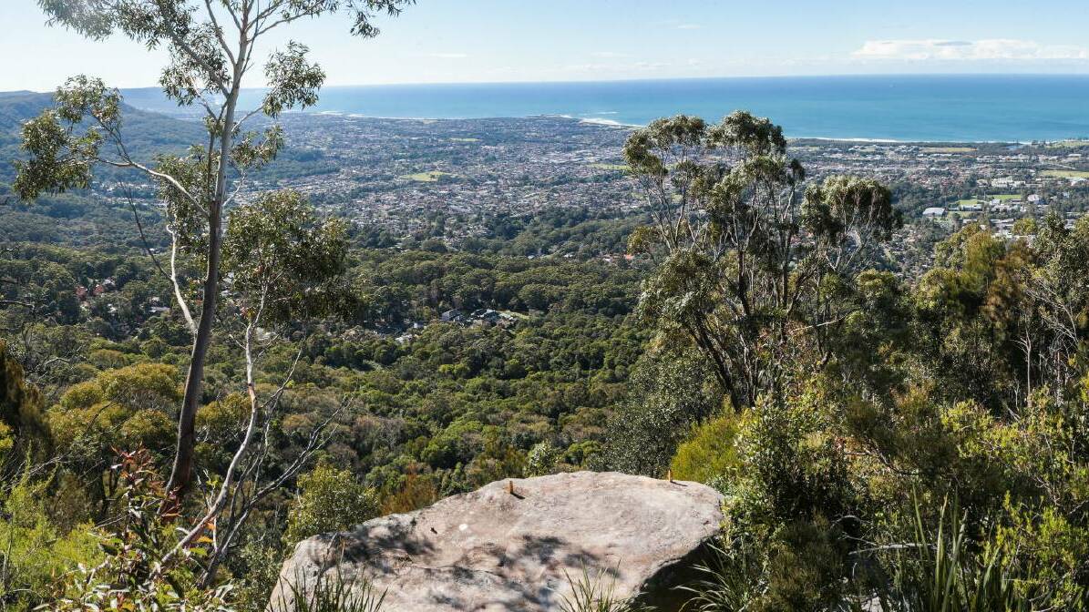 The view from Mt Keira by day. Picture: Adam McLean