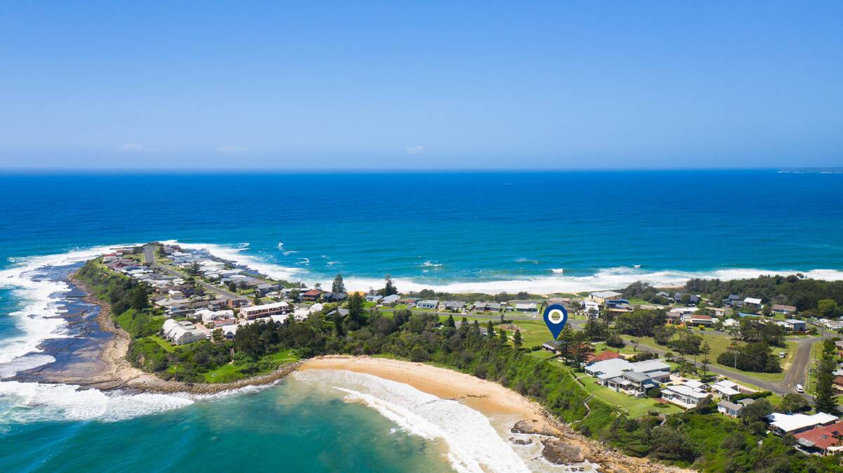 NEW RECORD: A home at 206 Penguins Head Road, Culburra Beach, with stunning ocean views overlooking Tilbury Cove, has sold for a record $3.855 million.
