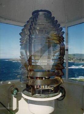 The Kiama Lighthouse light.