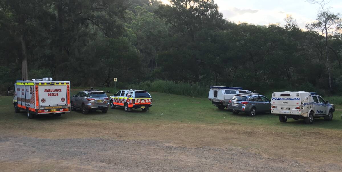 Emergency services were called to the Bendeela Camping Ground at Kangaroo Valley just after 3.40pm on Sunday following reports a man had gone missing in the Kangaroo River.