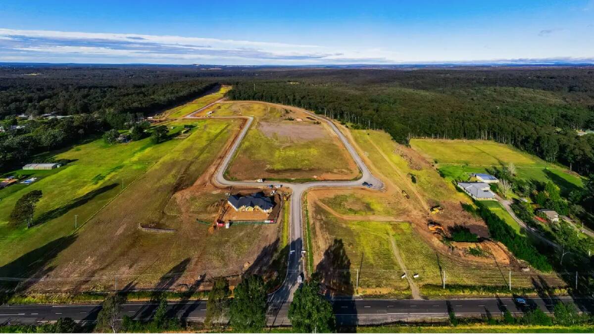 Tangala at Tapitallee, was owned by a well-known local family and has been developed by local developers, Tovedale Pty Ltd, who along with Druce DP, have undertaken the design element and earthworks. Image supplied.