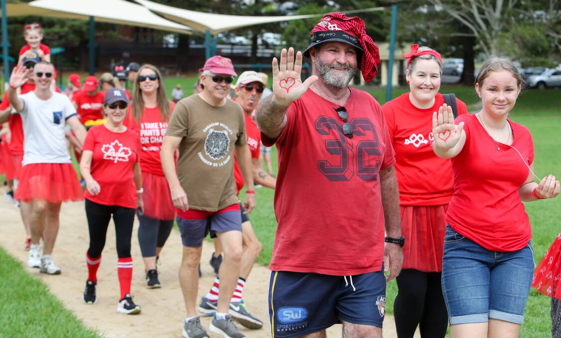 FAMILY FUN: The Kiama Cupids Undie Run in aid of Neurofibromatosis (NF) always has a great family-friendly atmosphere. This year's event will be held on Sunday, February 20. Photo Adam McLean