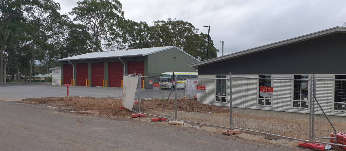 Work continues on the new South Coast Surf Lifesaving training and administration hub at West Nowra. Photos: Supplied