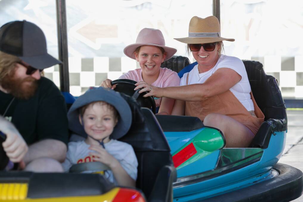 Flashback to the Kiama Show in January 2023 with Maddie Yewen and Amie Turner enjoying the dodgem cars. Picture by Adam McLean