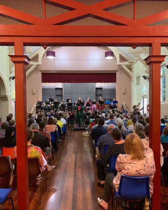 A crowd watching a performance by Illawarra On Pointe. Picture: Illawarra On Pointe