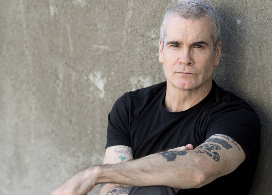 Henry Rollins is on tour. Picture by Ross Halfin. 