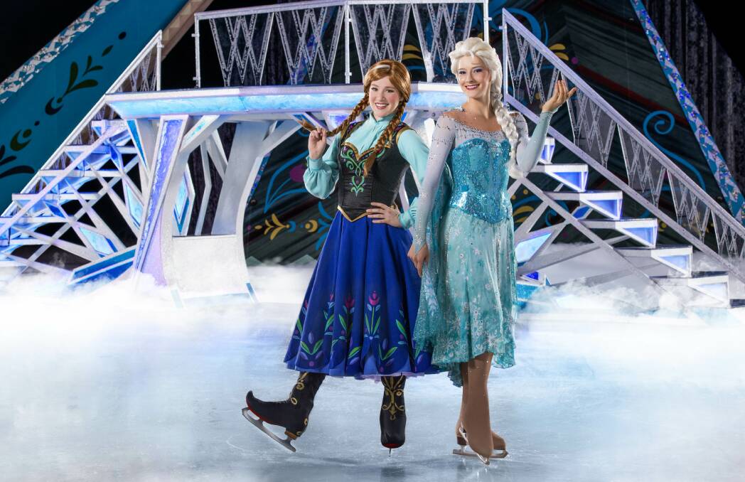 Anna and Elsa. Picture: Supplied