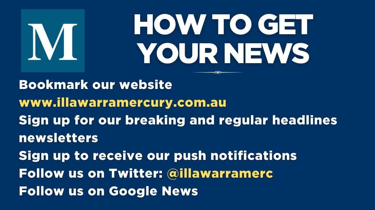 Got a news tip? Let us know via email - COS@IllawarraMercury.com.au 