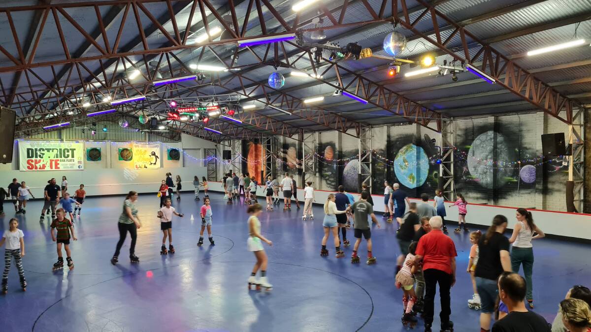 BYE BYE: Roller skating and roller blading ended indefinitely for District Skate with its last ever session at Industrial Road Oak Flats on Wednesday night. Picture: Supplied