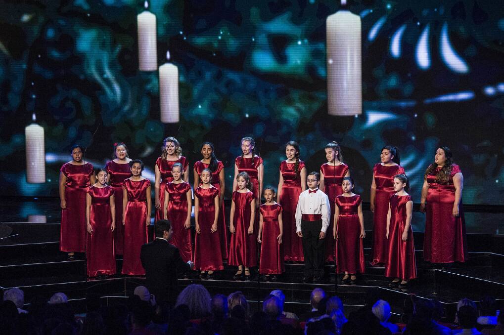 TALENTED: MUSYCA Children's Choir will perform with Wollongong Conservatorium’s Youth Theatre Chorus and the Conchords Adult Choir this Saturday at Glennifer Brae. Picture: Supplied