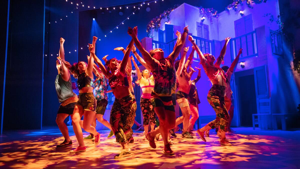 Mamma Mia! was first performed in London's West End in 1999. The current production in Sydney has really slick choreography, which brought it all together. Picture supplied.