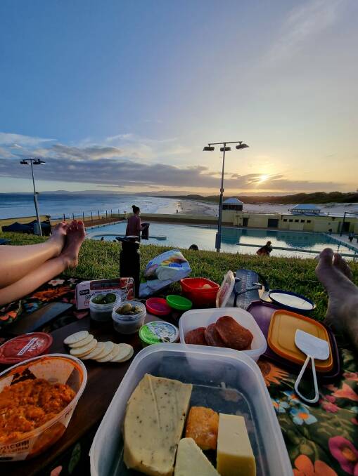 THE VIEW: There's no food or drink to purchase, patrons can BYO picnic-style food - but strictly no alcohol. Picture: Desiree Savage