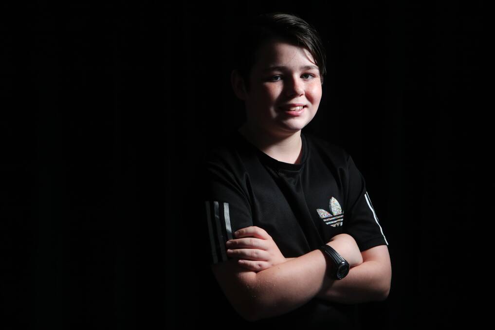 GAME CHANGER: Port Kembla's Oscar Ryan, 12, wants to be a lawyer but is starting with being a member of the NSW Youth Advisory Council. Adoption and bullying are his top concerns. Picture: SYLVIA LIBER