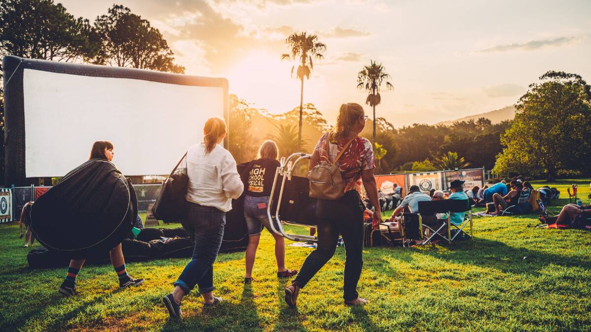 Sunset Cinema returns for summer nights at Wollongong Botanic Garden