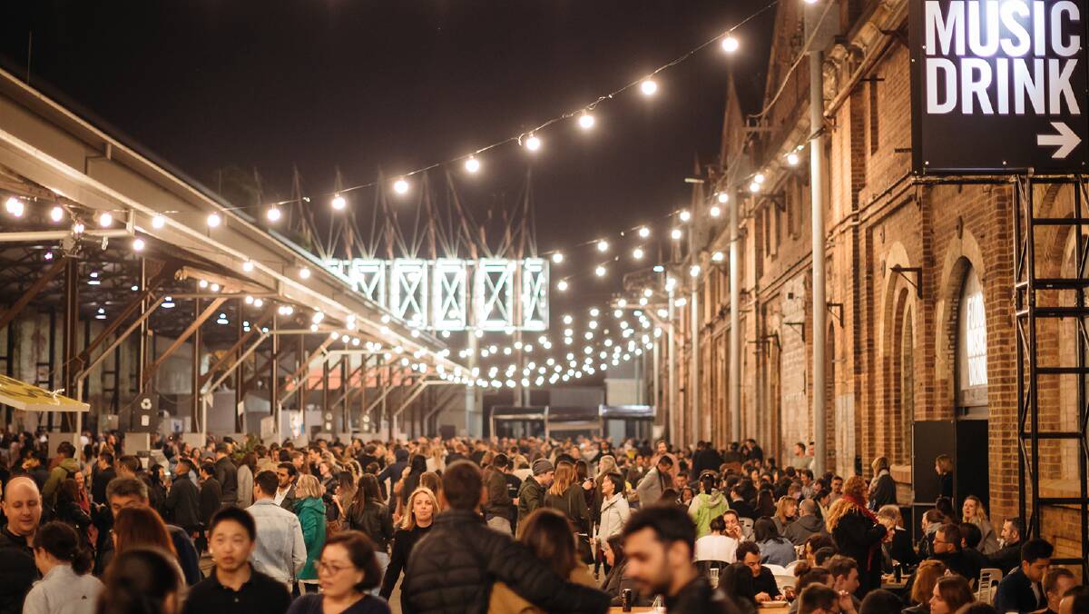 Carraigeworks Nigh Market in June is a one-night event showcasing more than 50 of Sydney's leading restaurants, bars and producers. Picture supplied.