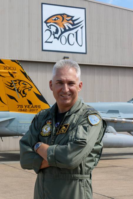 Wing Commander Scott Woodland. Picture: RAAF