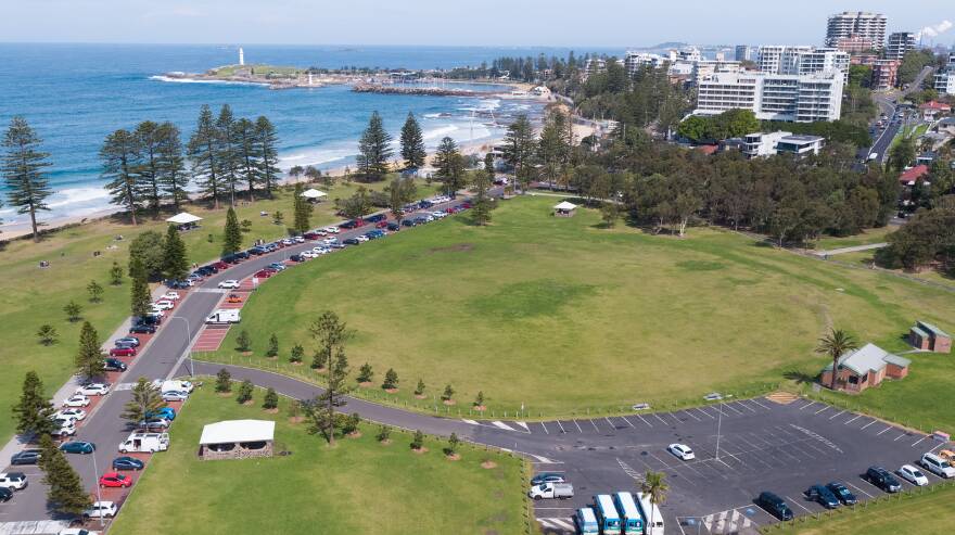 Stuart Park in North Wollongong was a popular site for major concerts and festivals pre-pandemic. Picture by Wollongong City Council.