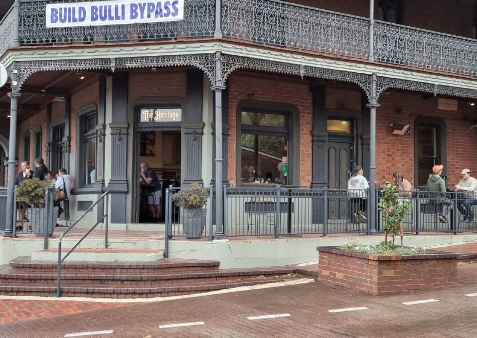 Bulli's Heritage Hotel opened their doors at 6am, with many patrons enjoying a long-awaited morning beer with their bacon and eggs. Picture: Supplied