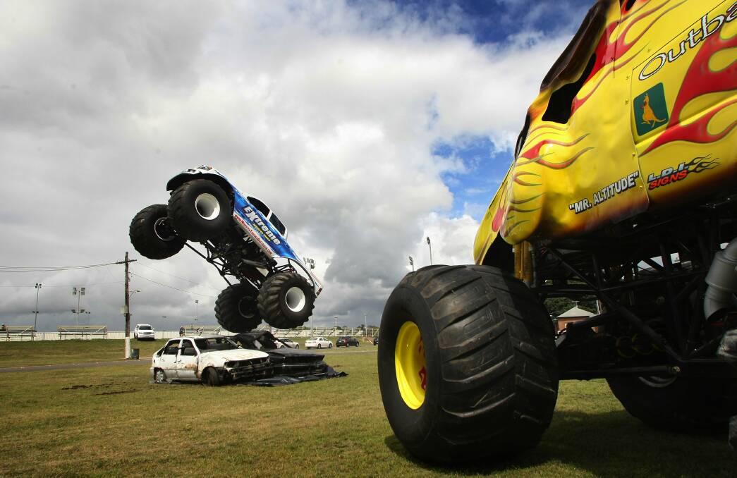 Look out, monster trucks are coming back to the Illawarra this April. Picture: ACM File Image