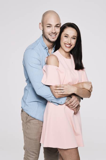 REALITY COUPLE: Felicty tried to quit 'Seven Year Switch' twice (once in Thailand and the other a couple of days in with her new 'husband' Mark). But she was glad she stuck through to the happy ending with Michael. Picture: Supplied