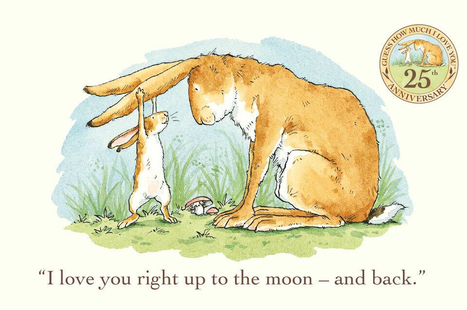 Sam McBratney's timeless story, "Guess How Much I Love You", illustrated by Anita Jeram, has captured the hearts of children and adults alike. Picture: Supplied
