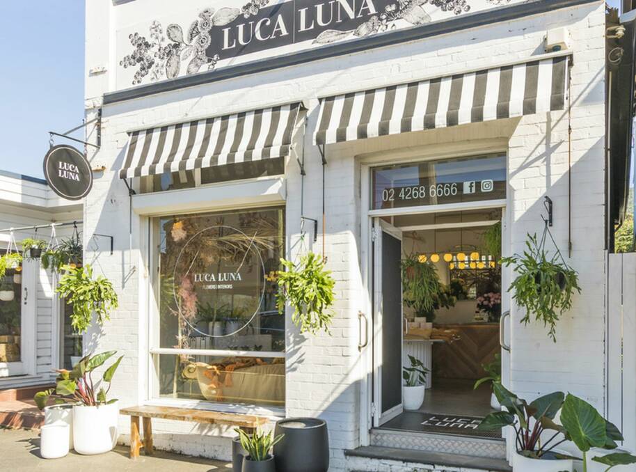 FOR SALE: Thirroul's Luca Luna Flowers is one of many popular businesses now looking for new owners. Picture: Commercial Real Estate
