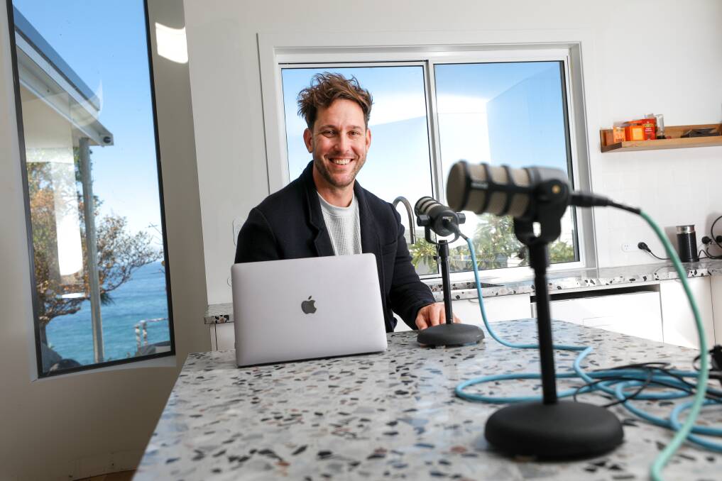 Radio DJ-turned-school teacher Heath Piper has found a way to preserve family stories with his Playback Interviews business. Picture by Adam McLean.