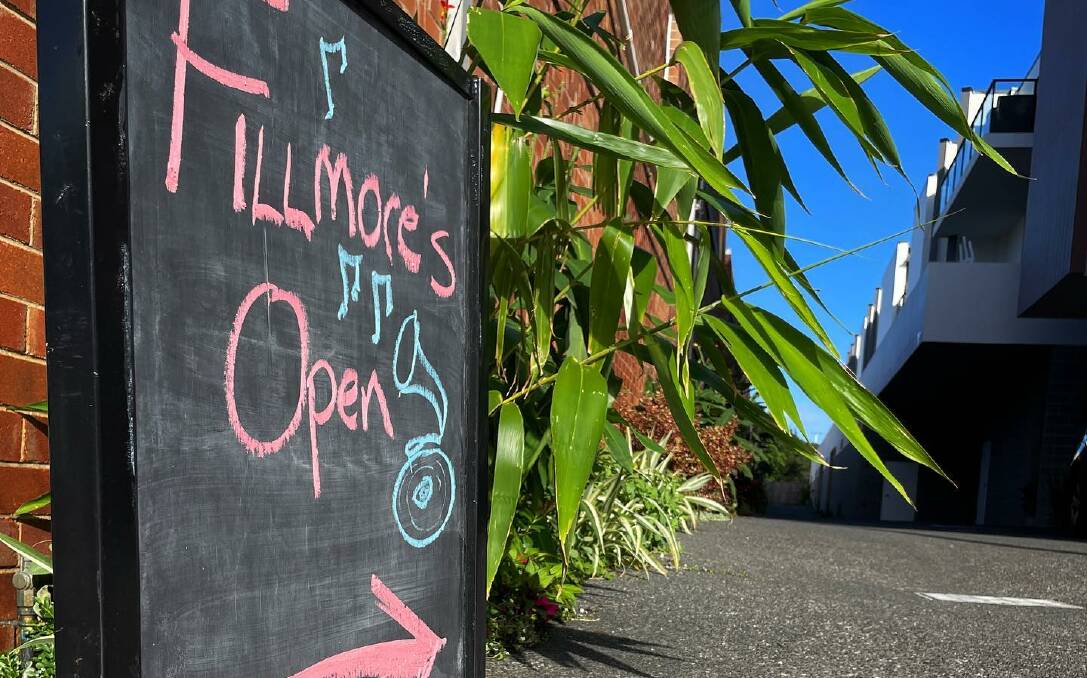 Finding Fillmore's will continue operation for now, until Kiama Council seeks legal clarification. Picture from Facebook.