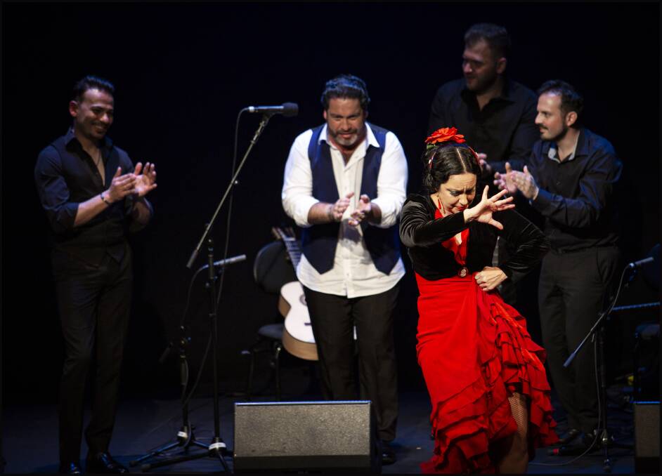 ON TOUR: Paco Lara and his troupe of flamenco artists will be performing, and teaching, the Spanish form this February. Picture: Supplied