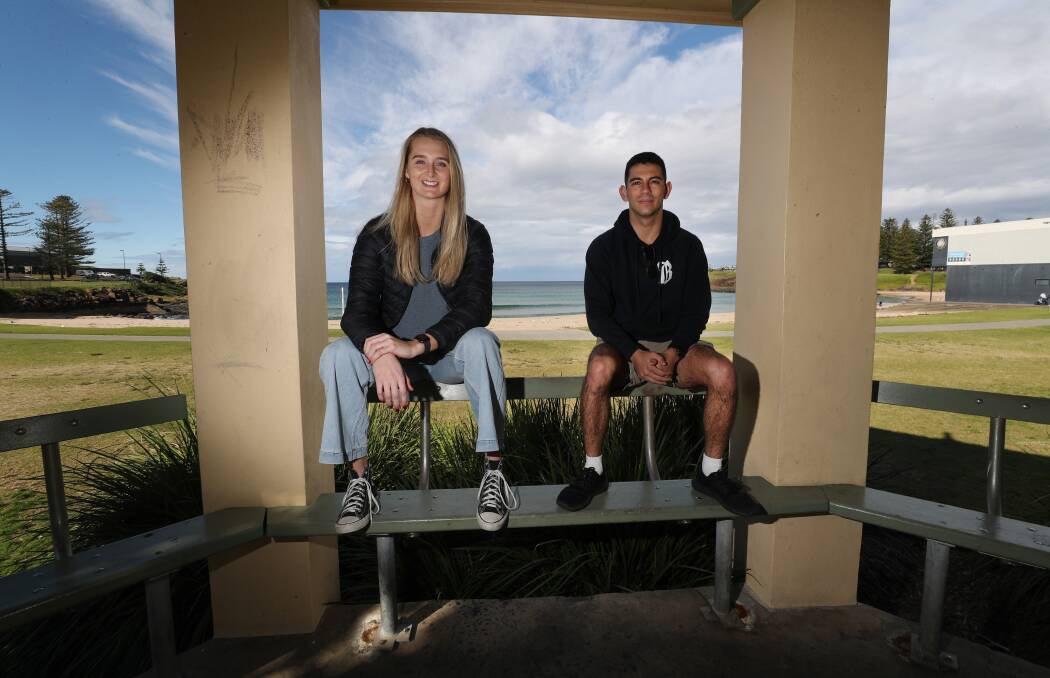 PASSIONATE PEOPLE: Lucy Marron and Mateo Goytizozo are part of the Kiama and District Stronger Community group and on a team organising YouthFest on July 10. Picture: Robert Peet