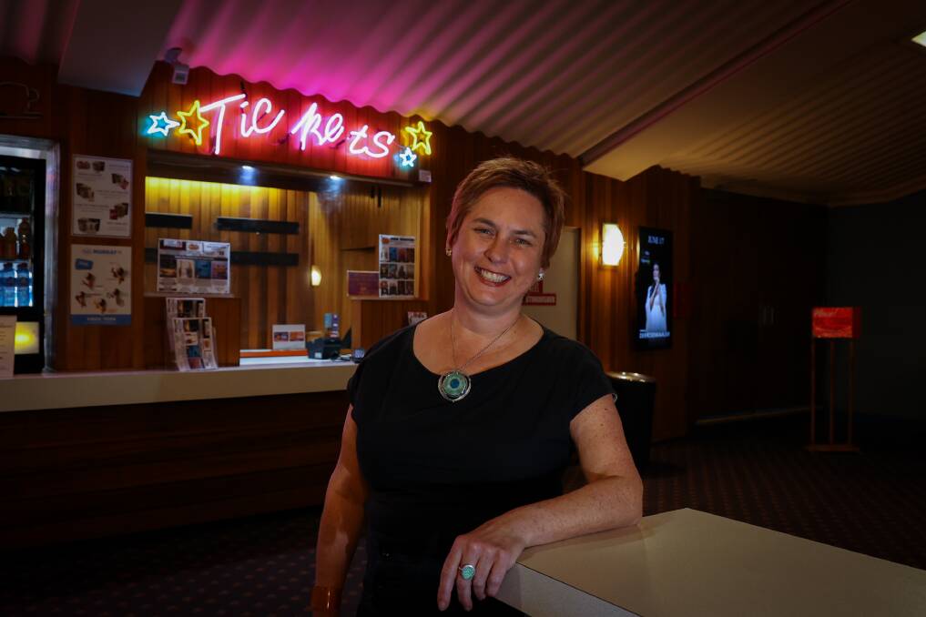 The new curator of the Illawarra Film Society, Dr Jeannine Baker, has hand-picked more than 30 films to screen at the Gala Cinema in Warrawong. Picture by Wesley Lonergan.