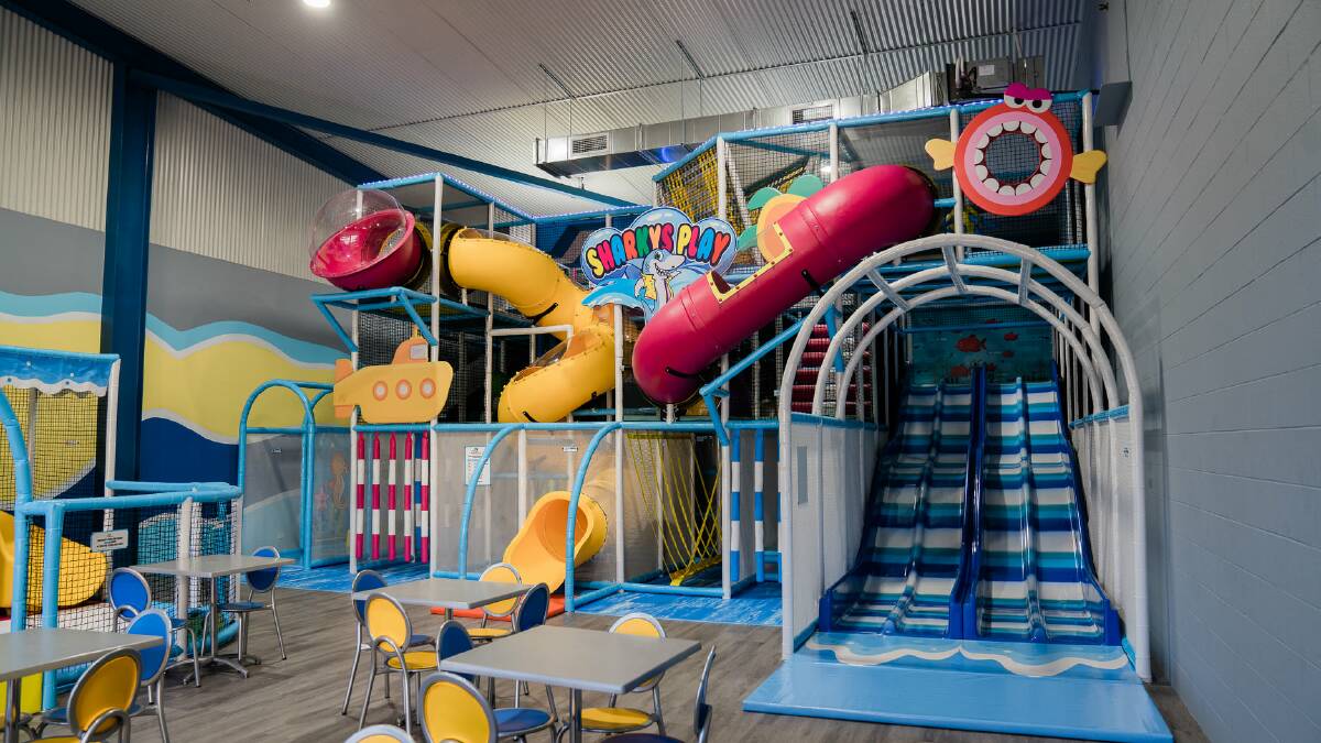 LITTLE ONES: Sharkys Play Centre is the new addition to the renowned Northern Bowl at Bellambi Lane. Youngsters can enjoy the soft play area while teens can bowl a strike. Picture: Supplied
