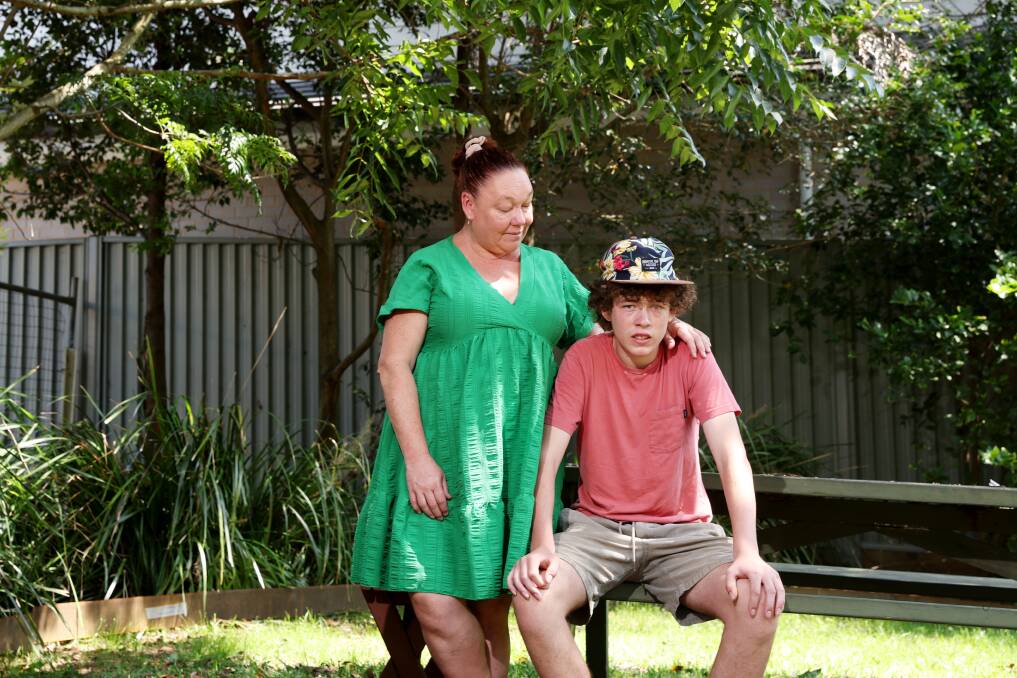 Nicole Starling with her son Kai say it's 'not cool' to publicly humiliate people with disabilities or special needs. Picture by Sylvia Liber.