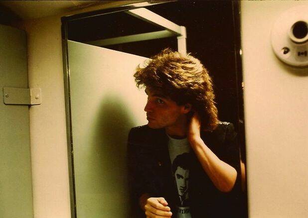A stellar mullet synonymous with the '80s adorned Richard Marx's head for many years. Picture supplied.