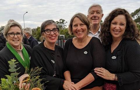 OFFICIAL OPENING: Janet Giromimi (Chair TFMNC Board), Jenny Briscoe-Hough (TFA), Denis Juelicher (General Manager TFMNC), John Oxley (Director TFMNC), Maria Doherty (Director TFMNC). Picture: Supplied