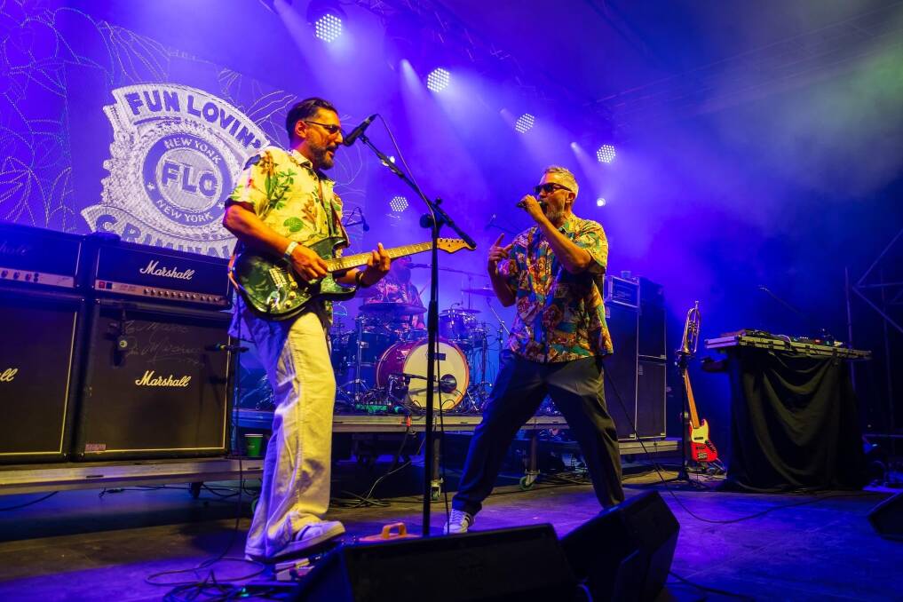 The Fun Lovin Criminals are celebrating the 25th anniversary of their second album '100% Colombian', and performing at Waves in Towradgi on February 14. Picture supplied.
