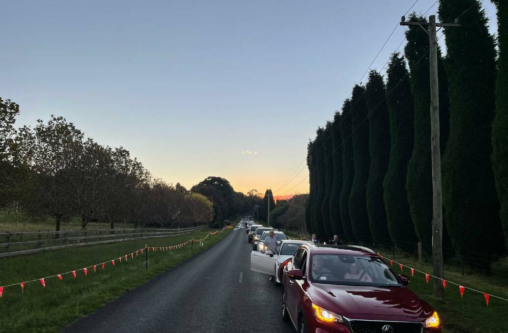 Dozens and dozens of cars lined Centennial Road in Bowral, waiting to be let into the pre-paid car-park at A Day on the Green.