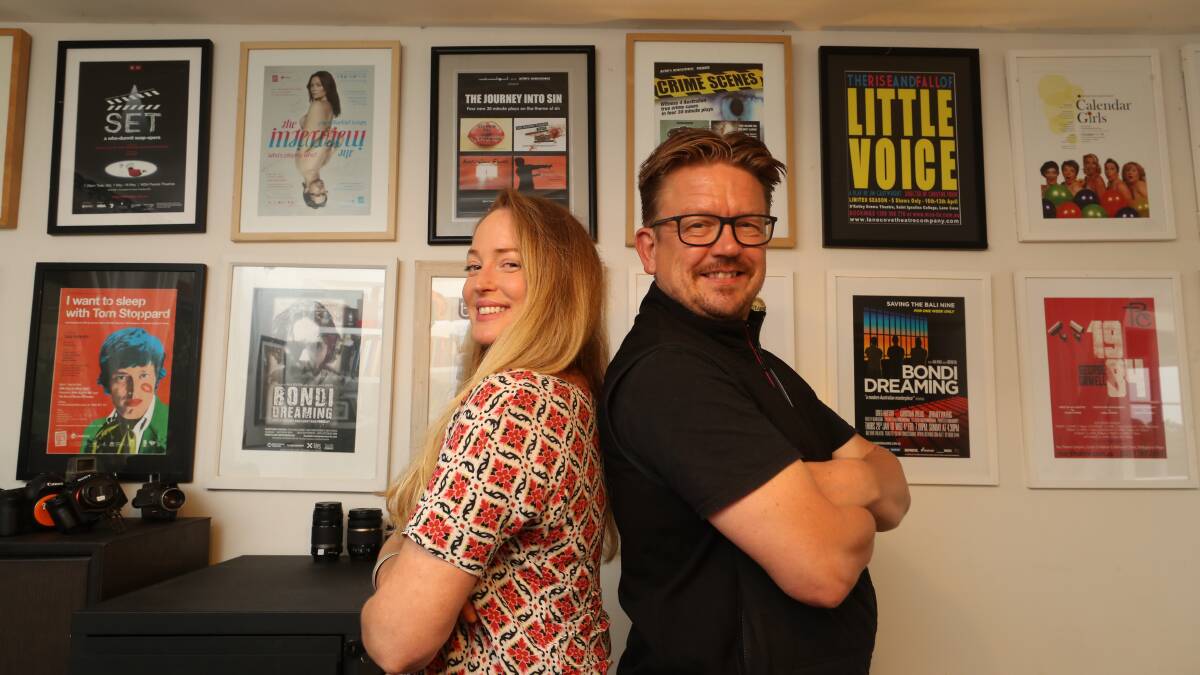 GAME CHANGE: Husband-and-wife ream of Ten Alphas, Jess Milne and Nick Bolton, believe sharing a win at the biggest short film festival in the world will springboard their careers. Picture: Robert Peet