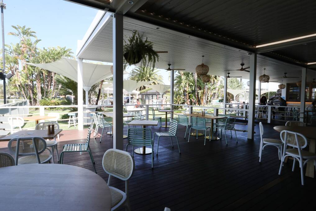 Renovations done to the Towradgi Beach Hotel, now back open for business. Picture: Robert Peet