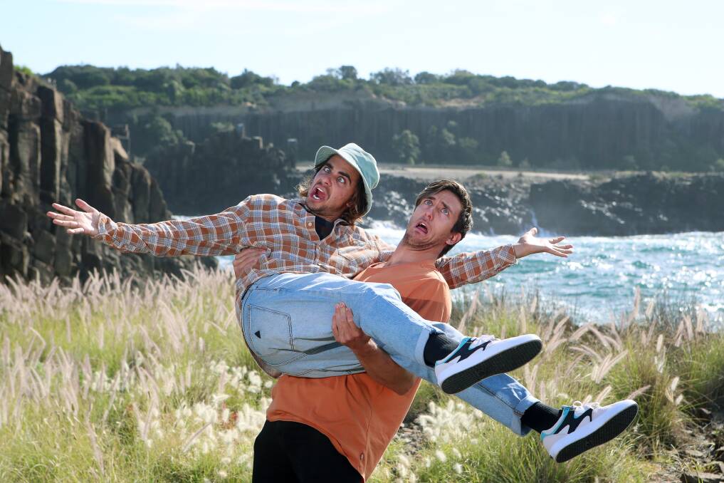 Kiama comedy duo The Inspired Unemployed. Picture: Sylvia Liber