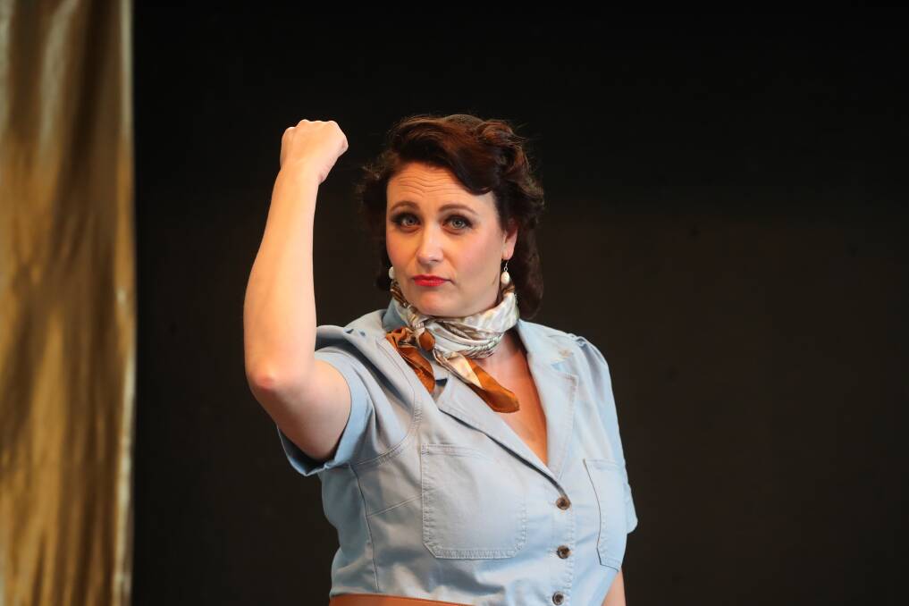 Emma Reid as Dr Gail in the SPAT pantomime: Montana Smith and the Raiders of the Lost Land on at the Stanwell Park CWA Hall in December. Picture by Robert Peet.