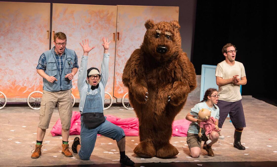 PLAYFUL: Families will be catapulted in the world of author Michael Rosen with a quirky musical score, puppets and adventure looking for bears. Picture: Supplied