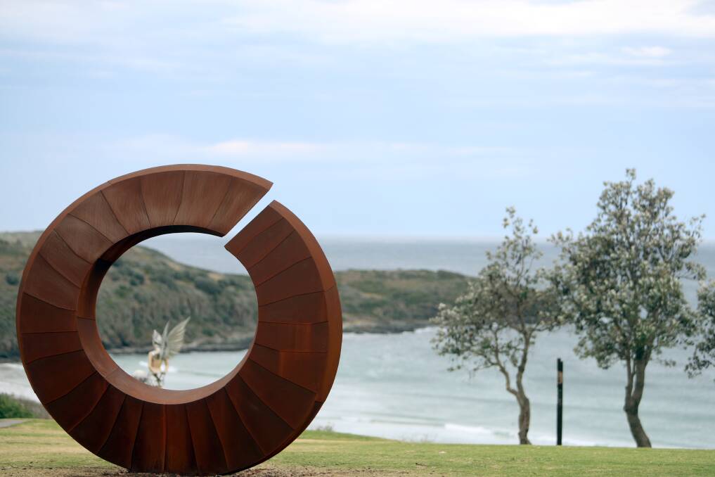 Major winner of the Sculptures at Killalea 2016, 'Daphne' by Michael Greve. Picture: Sylvia Liber