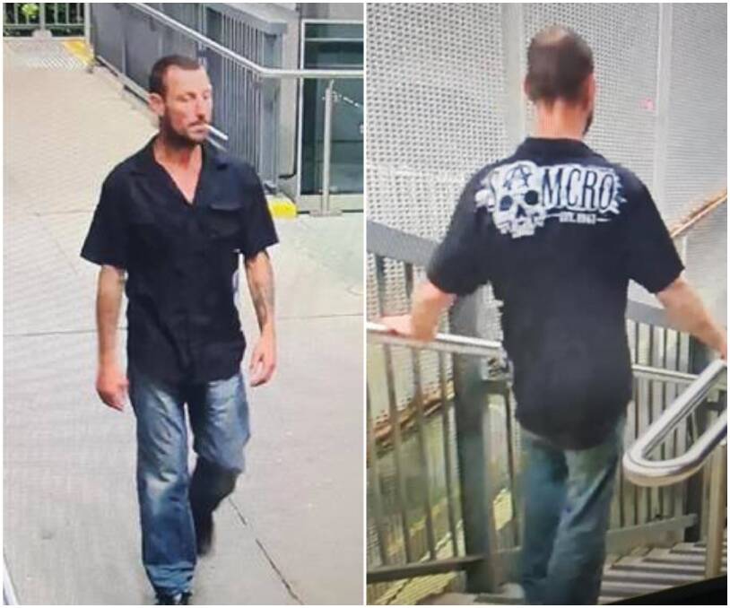 Have you seen this man? Contact Crime Stoppers. Picture: NSW Police
