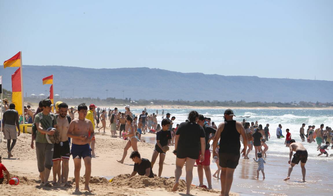 CROWDS EXPECTED: Beaches along the Illawarra, like North Wollongong (shown above), are expected to be busy in September with hoards of visitors for the UCI cycling championships. Picture: Adam McLean.