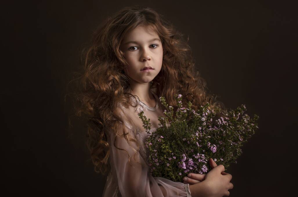 FRESH LOOK: 'I’m really proud of my fine art portraits. It’s not easy to photograph children.' Natalie Rachlewicz says. Above 'Sienna'. Picture: Natalie Rachlewicz