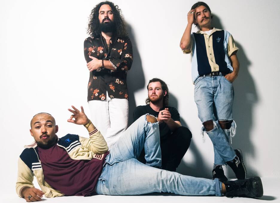 BOOTLEG RASCAL: 'There's definitely a [chilled] vibe when you’re by the ocean, but in saying that a lot of people we know in Wollongong like to have a pretty wild night,' says drummer Jack Gray. Picture: Supplied