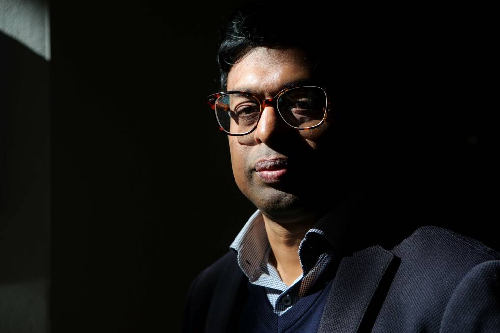 UOW Associate Professor Shahriar Akter from School of Business, Faculty of Business & Law. Picture by Sylvia Liber. 