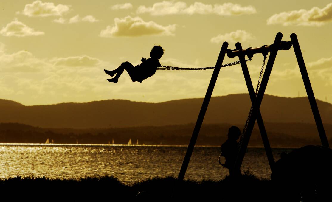 SCROLL DOWN to read the benefits of a playground, according to a researcher from the University of Wollongong. File image.